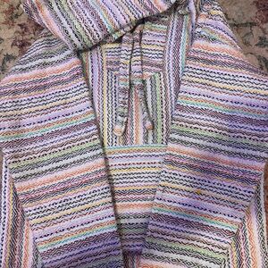 Colorful Striped Hoodie